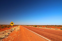 Obraz Australian road sign on the highway